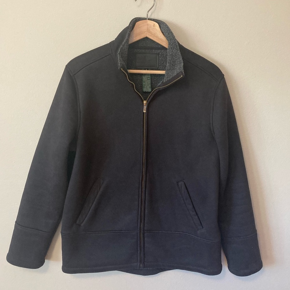 Lauren Ralph Lauren Faux Suede Zip Up Jacket Small